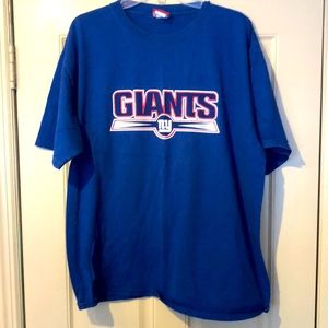 Giants football tee shirt 2XL